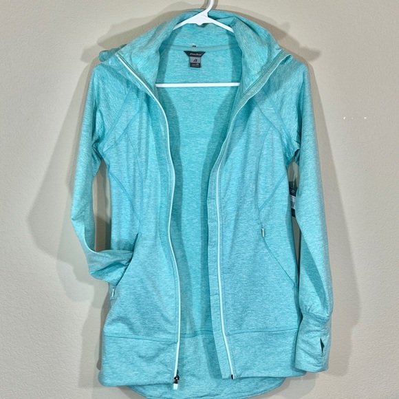 EDDIE BAUER TREIGN FULL ZIP -JACKET GREEN XS - Picture 6 of 11